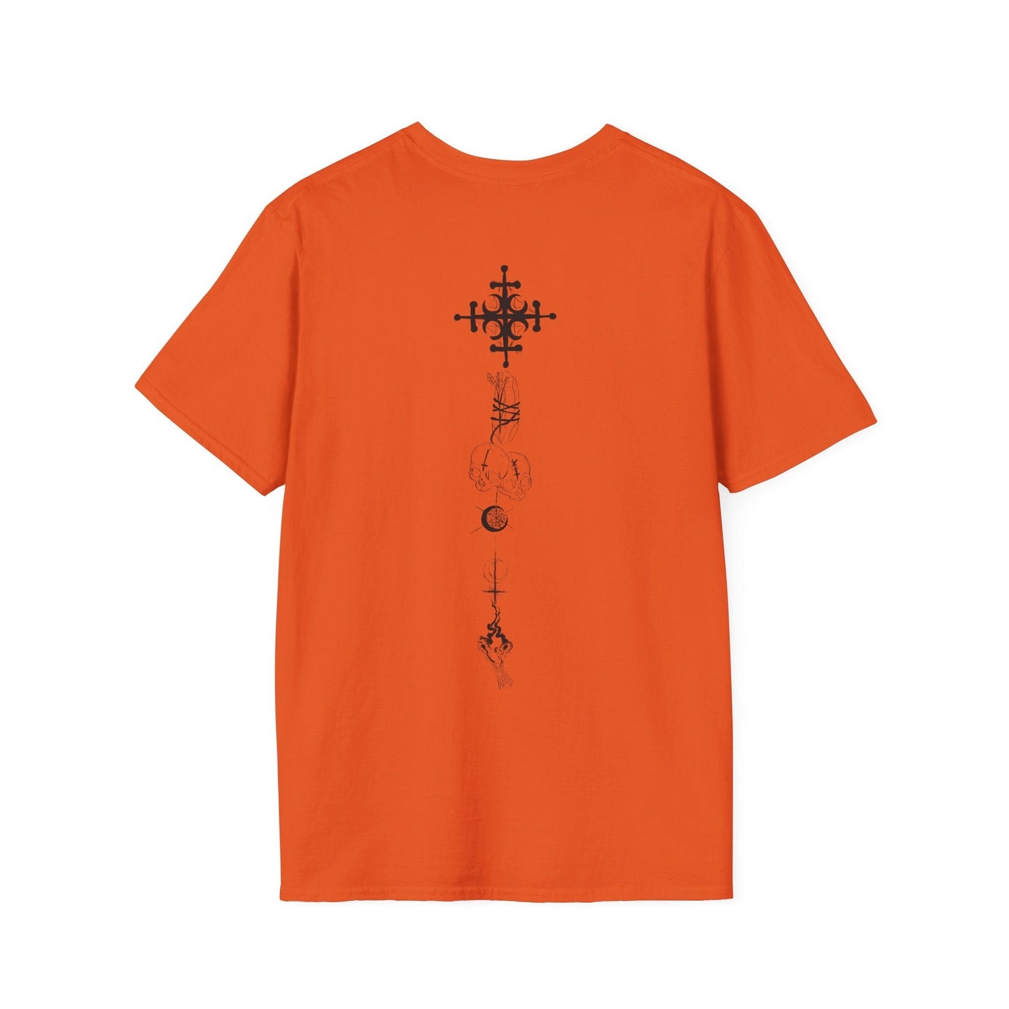 Printify T-Shirt Orange / S Esoteric Totem Tee