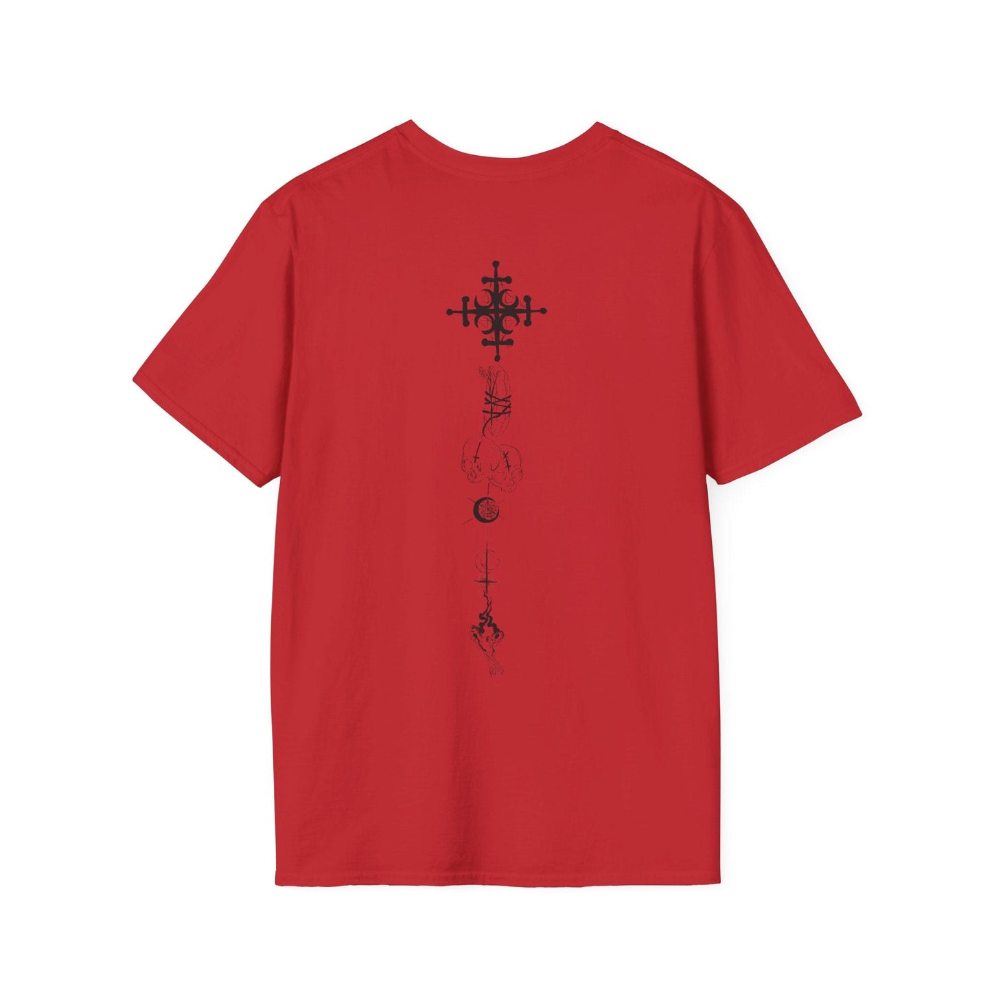 Printify T-Shirt Red / S Esoteric Totem Tee