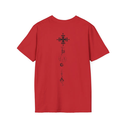 Printify T-Shirt Red / S Esoteric Totem Tee