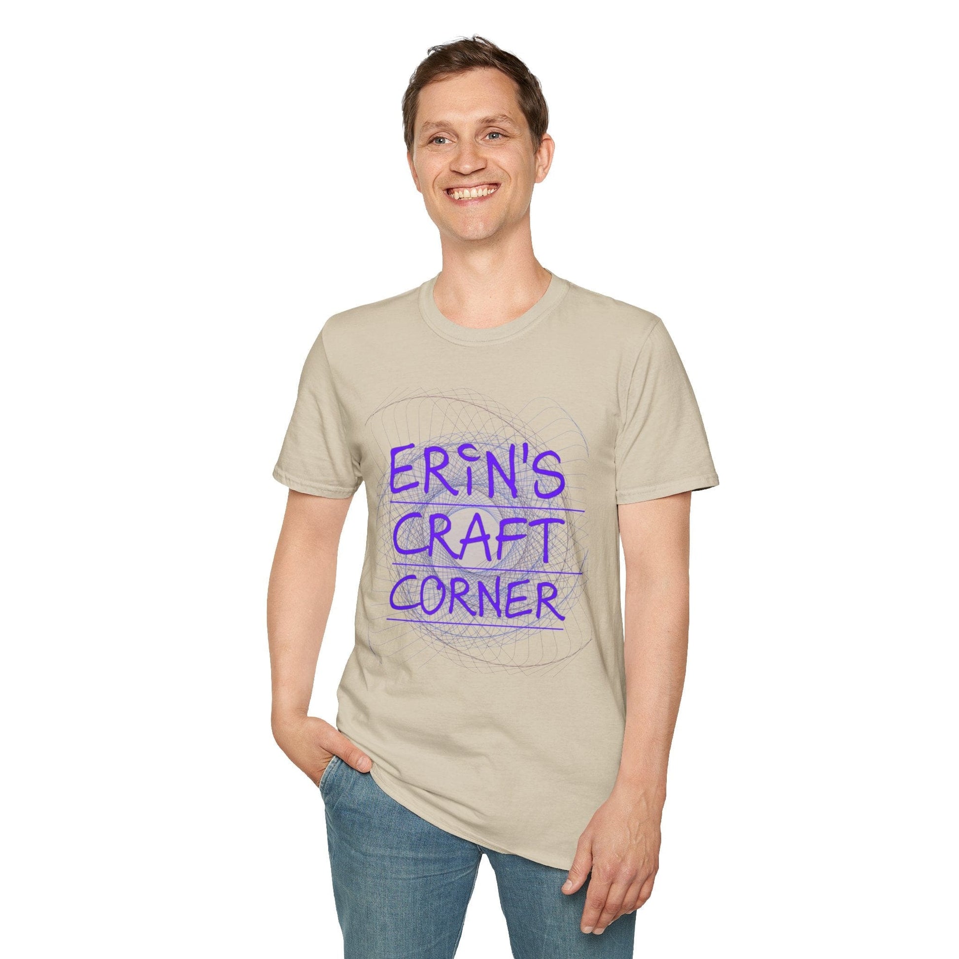 Printify T-Shirt Erin's Craft Corner T Shirt of the Month March Edition