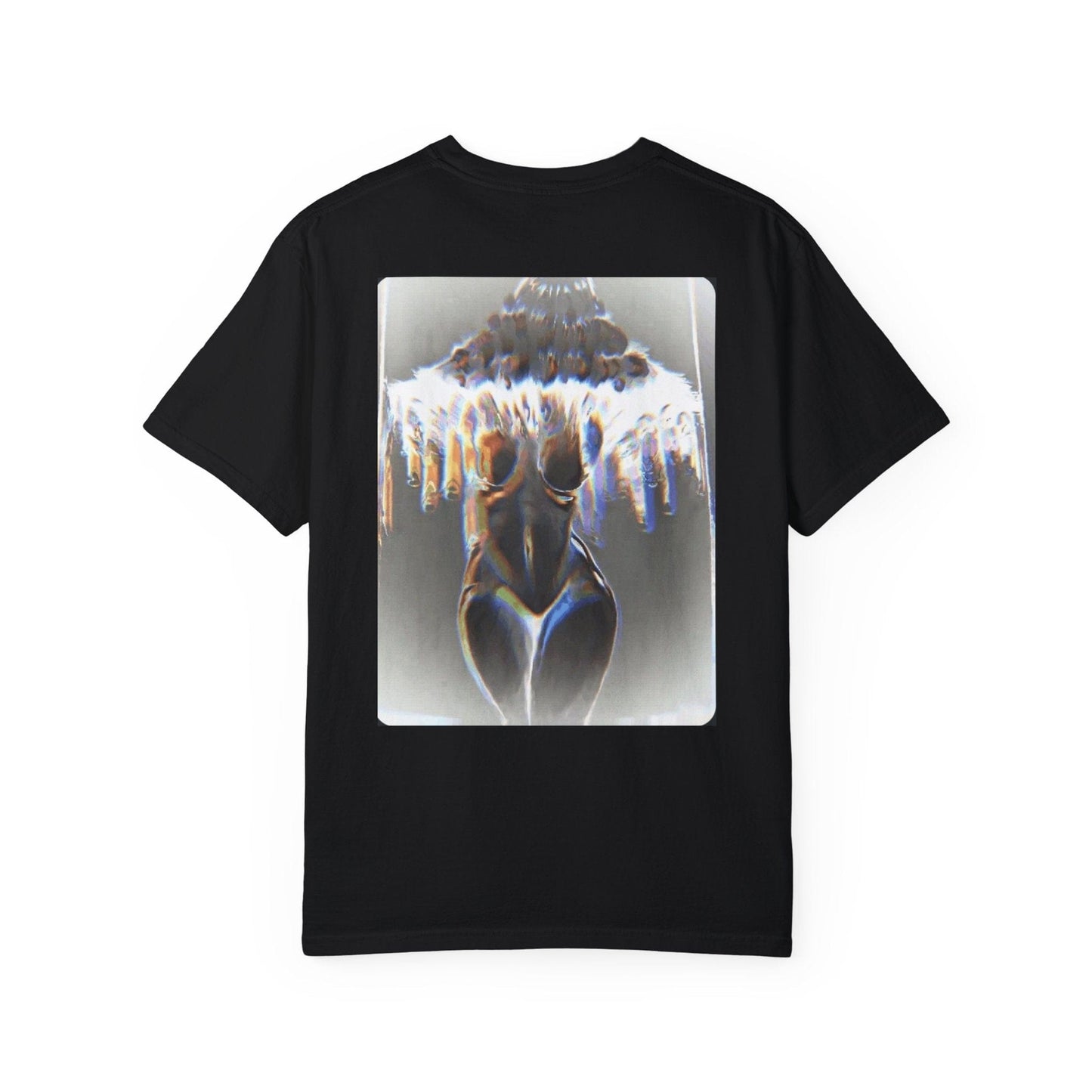 Printify T-Shirt Black / S Shrooms girl tee