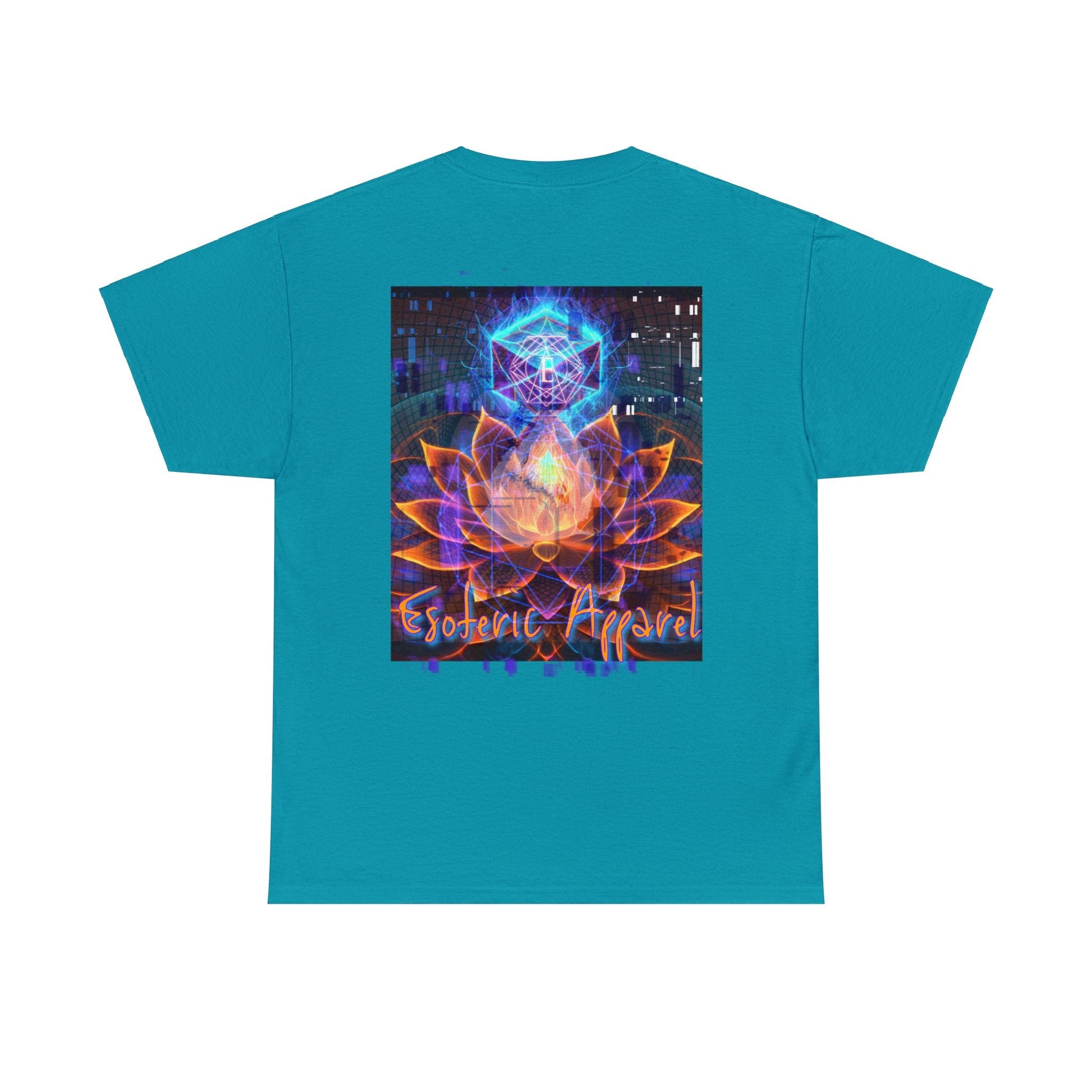 Printify T-Shirt Tropical Blue / S Lotus Blossom Tee Esoteric Apparel