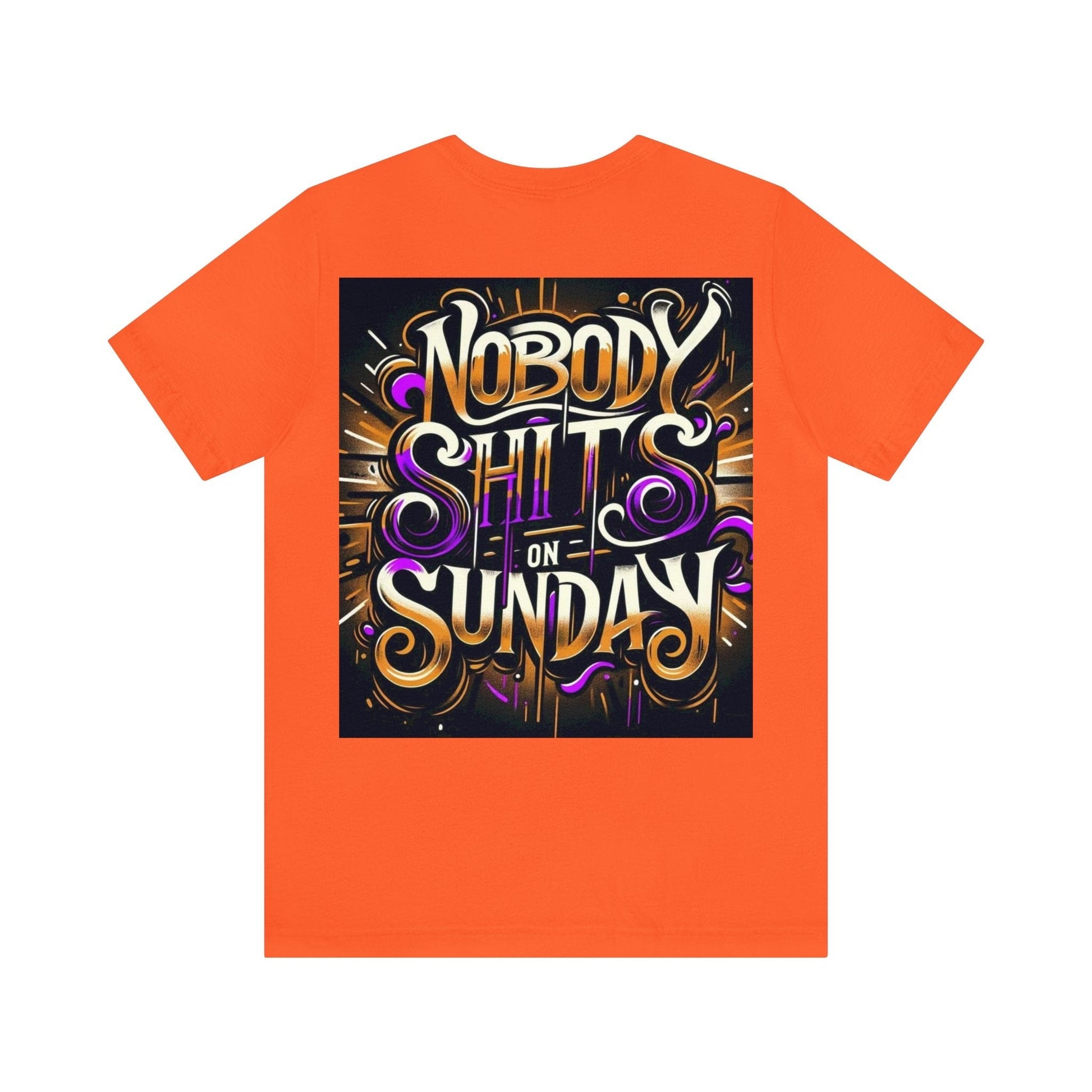 Printify T-Shirt Orange / S Show your support for Lou and Jay and the NSoS Podcast by grabbing our very first t shirt design