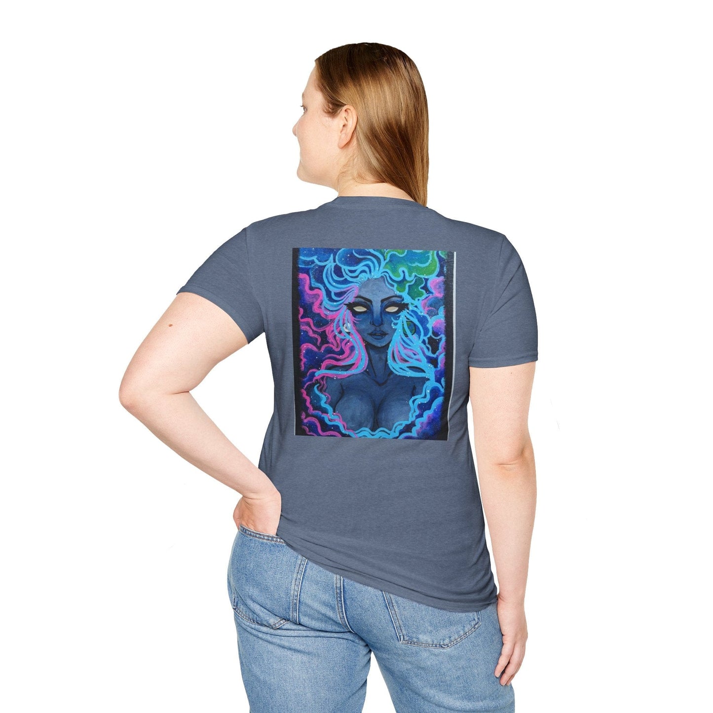 Printify T-Shirt Heather Indigo / S Erin's Craft Corner T Shirt of the Month March Edition