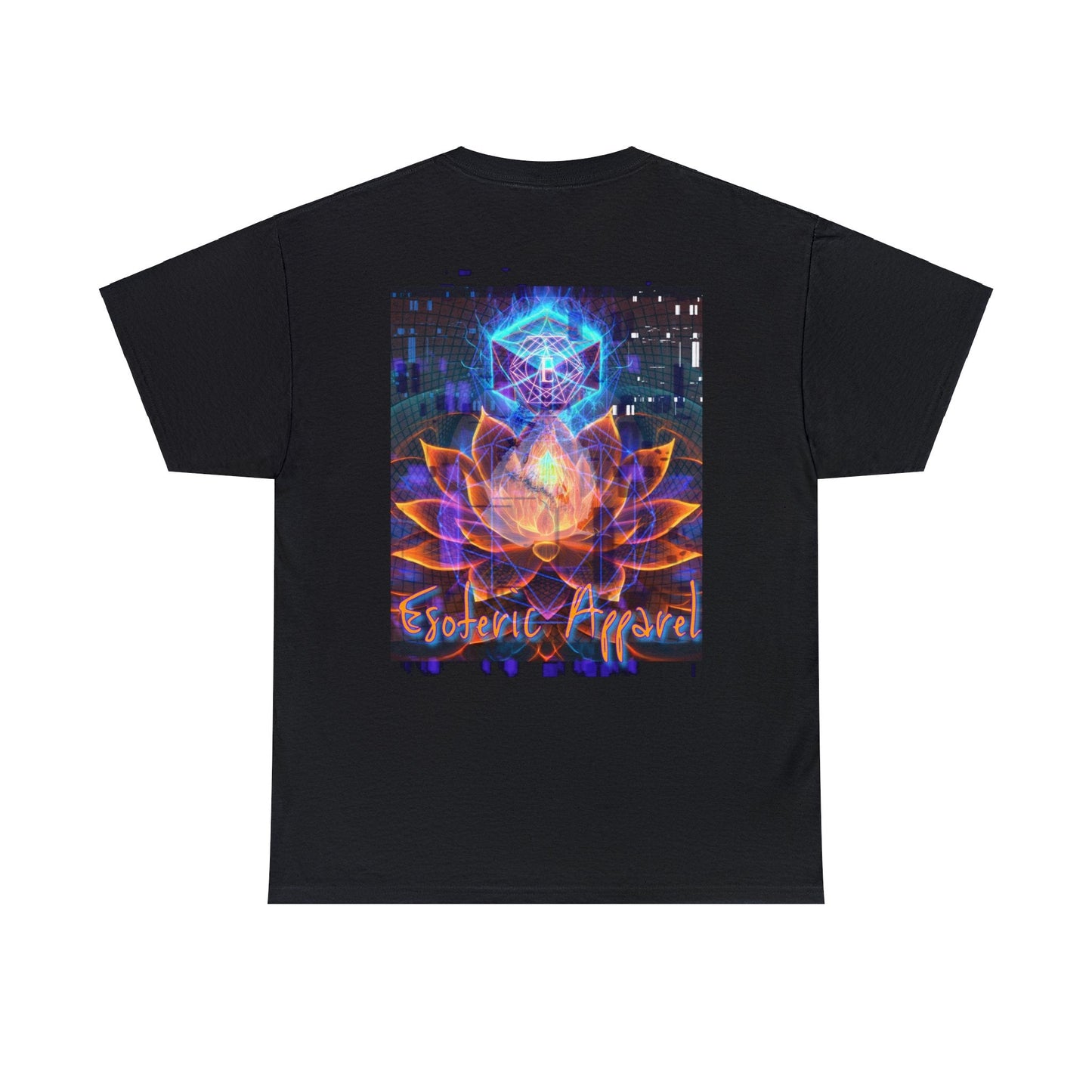 Printify T-Shirt Black / S Lotus Blossom Tee Esoteric Apparel