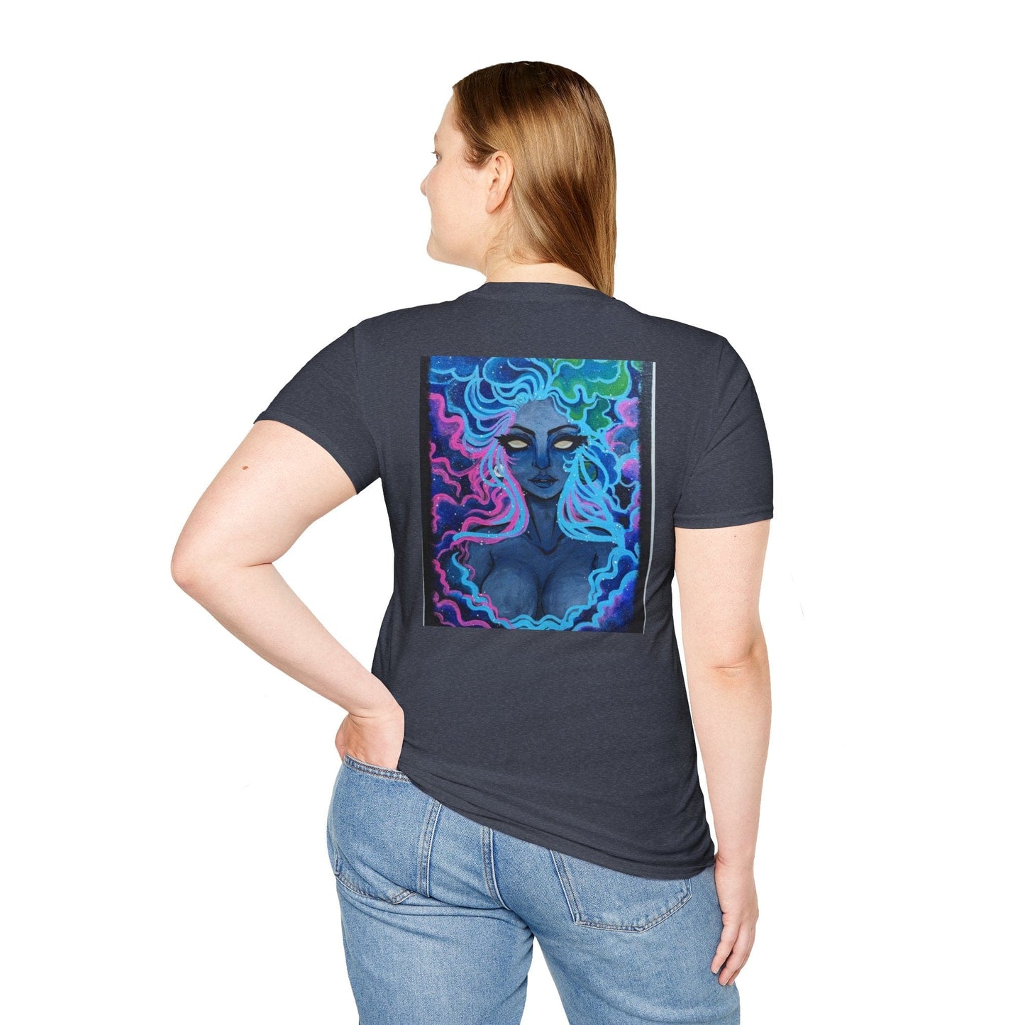 Printify T-Shirt Heather Navy / S Erin's Craft Corner T Shirt of the Month March Edition