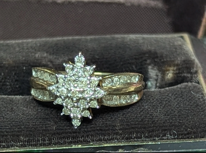 Antique (Pre-owned) 10k Gold Engagement Ring Size 7