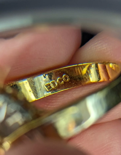 EDCO Stamped Cocktail Ring Size: 7 (Pre-owned) 4