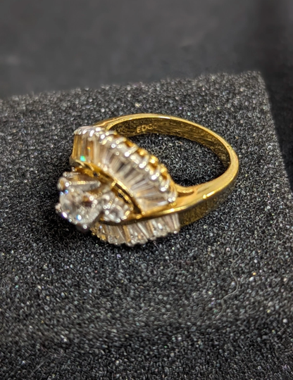 EDCO Stamped Cocktail Ring Size: 7 (Pre-owned) 5
