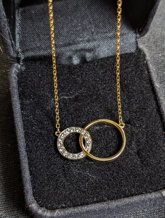 Michael &Co Fine Jewelers Pendant Necklace Circle Pendant