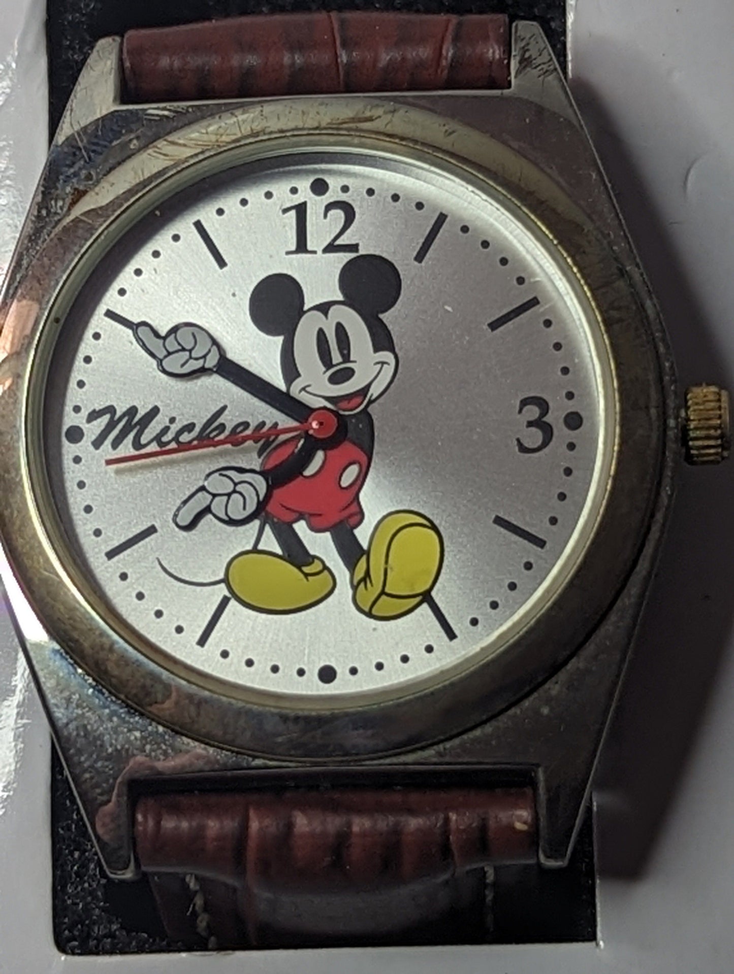 EsotericMineralsnCrystals Disney Mickey Mouse Molded Hands Watch