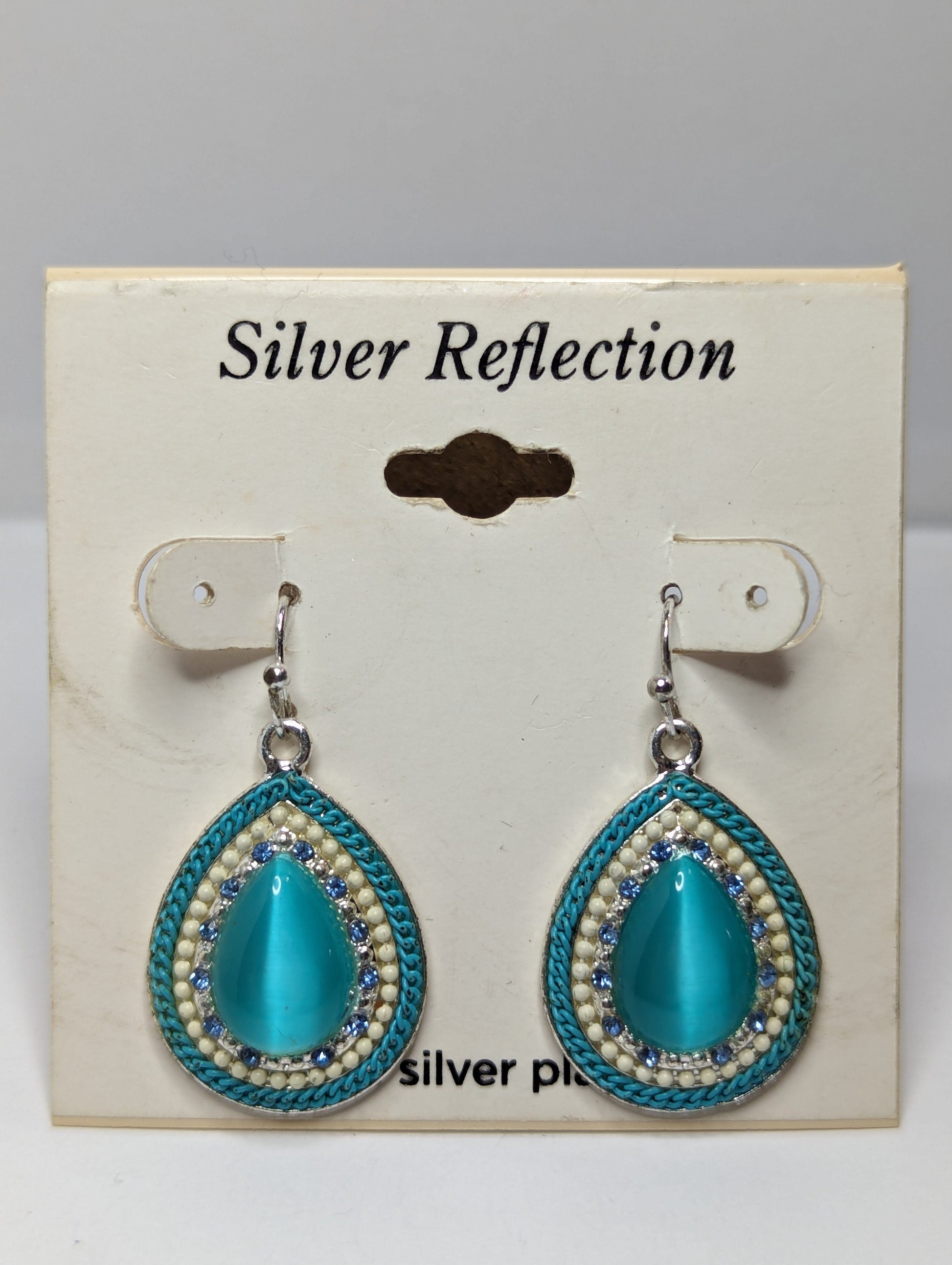 EsotericMineralsnCrystals Silver Reflection Earrings