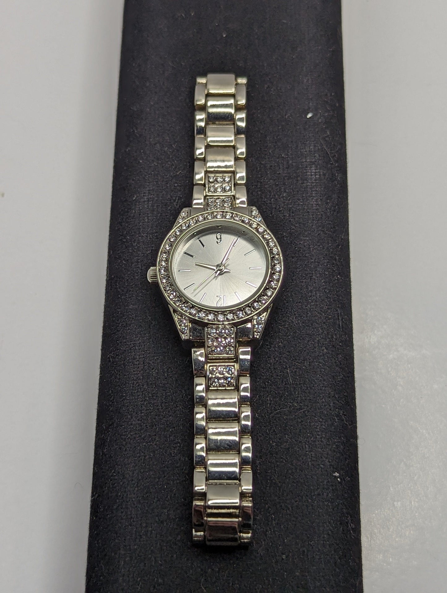 EsotericMineralsnCrystals Silver Tone Crystal Watch