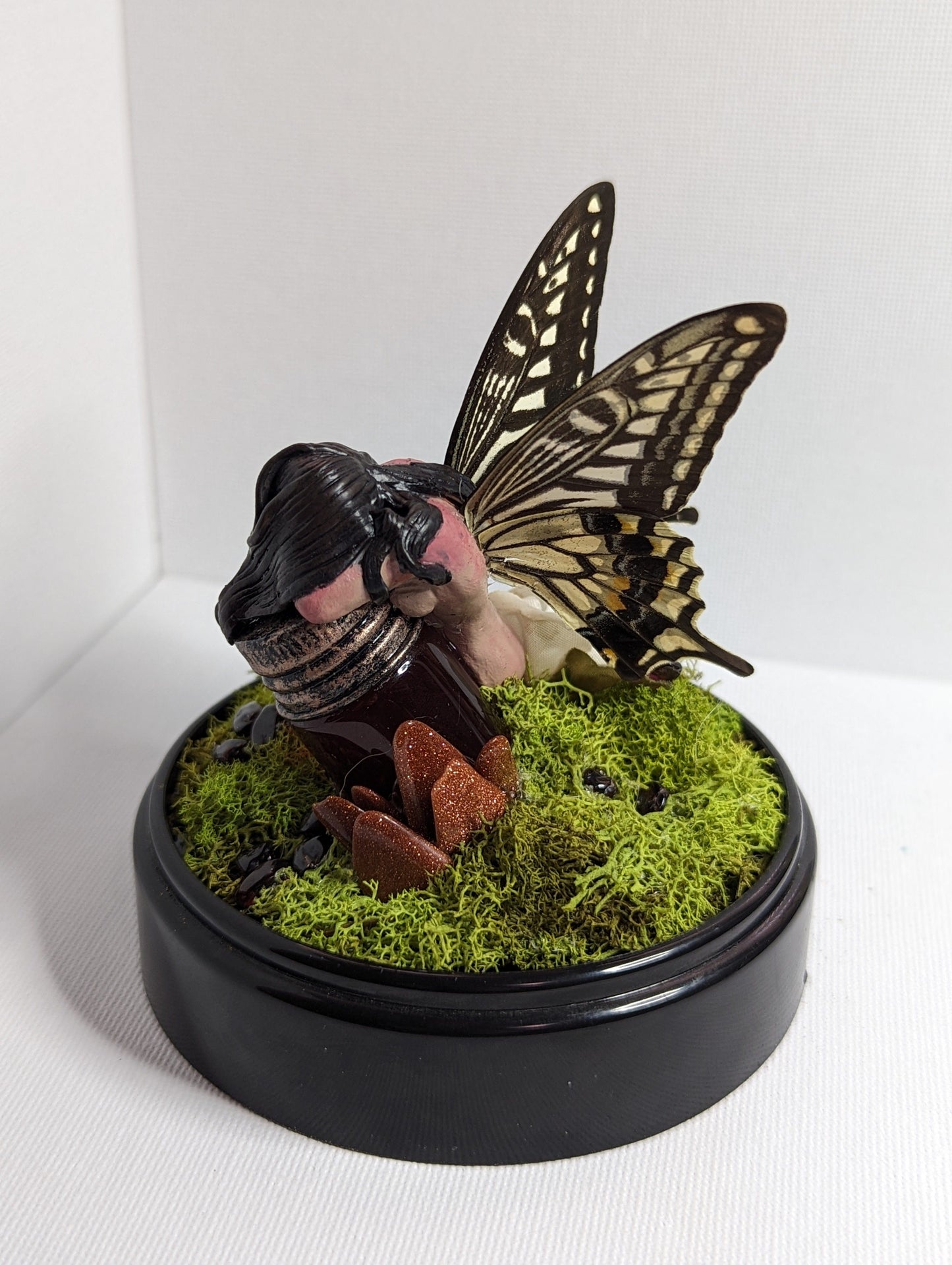 EsotericMineralsnCrystals Handmade Fairy sculpture