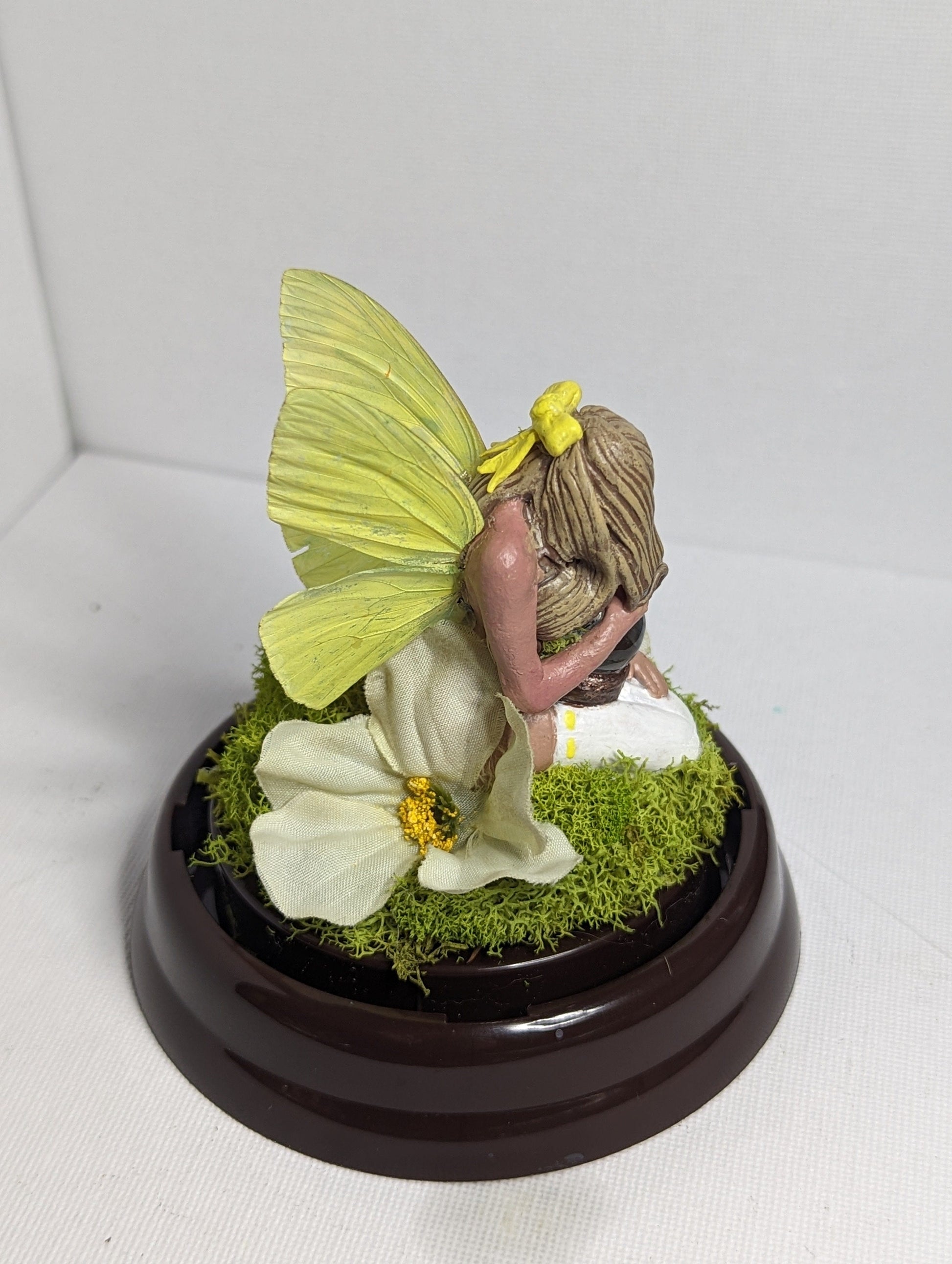 EsotericMineralsnCrystals Yellow Fairy in a Jar