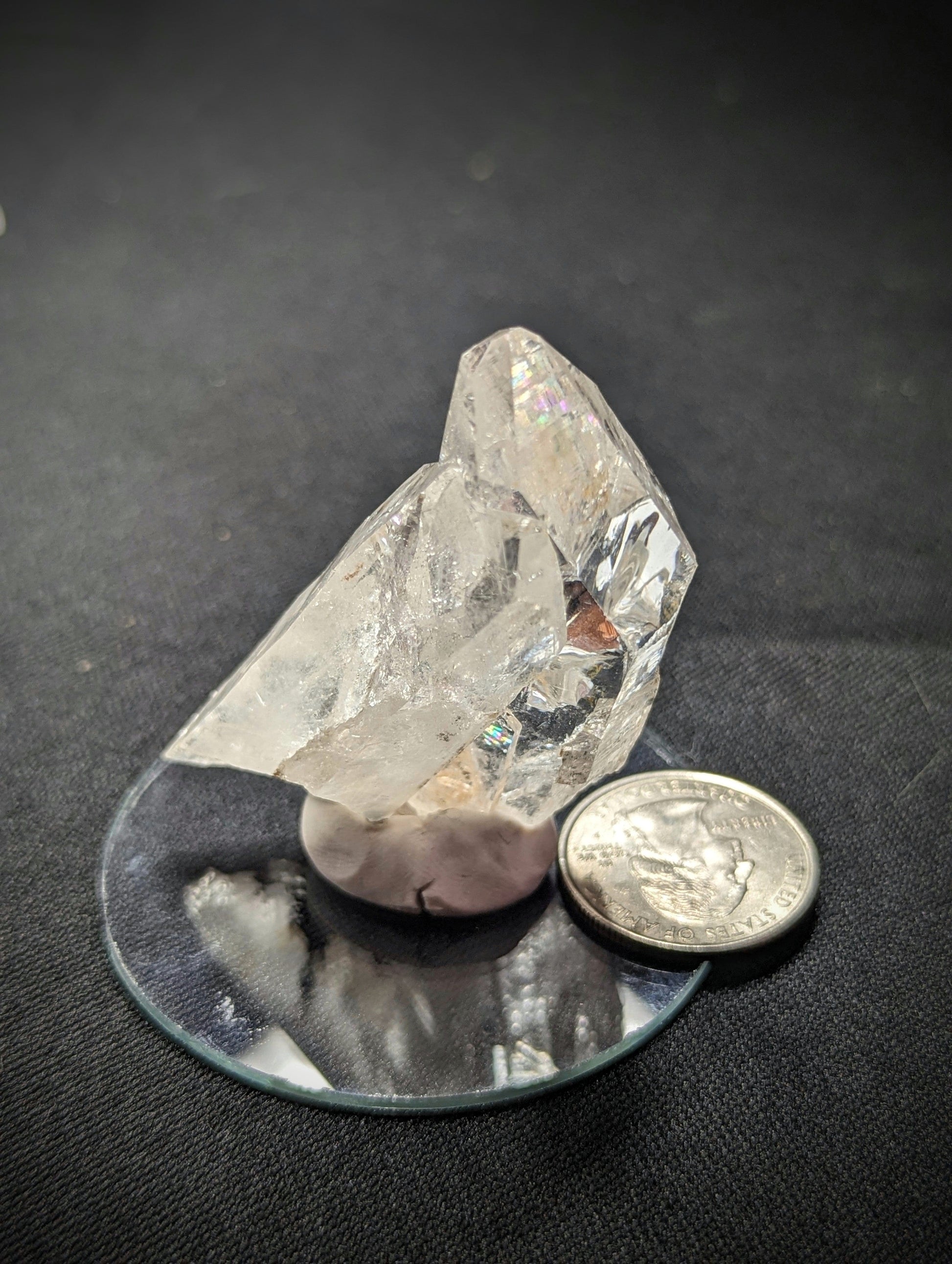 EsotericMineralsnCrystals Clear Arkansas Quartz Crystal