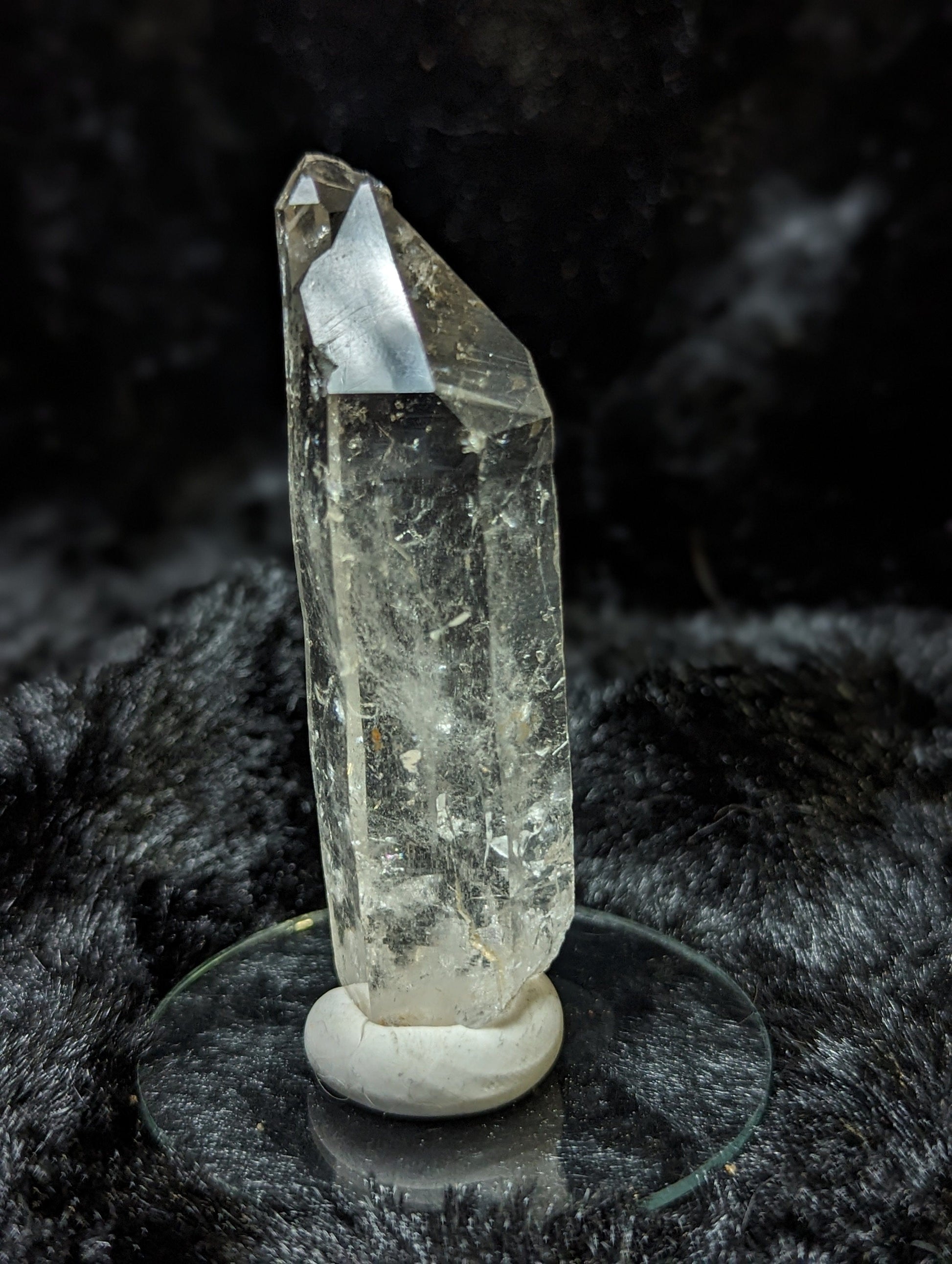 EsotericMineralsnCrystals Large irregular Arkansas Quartz Point