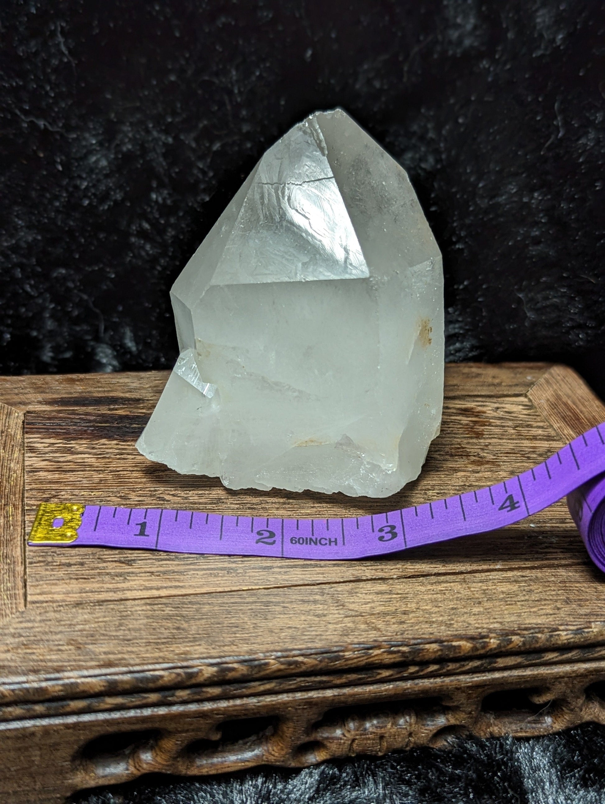 EsotericMineralsnCrystals Large Arkansas Quartz Point