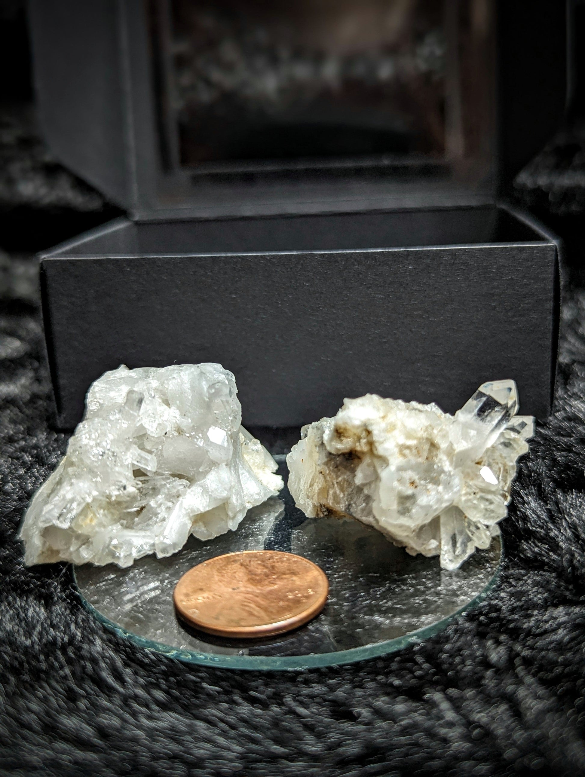 EsotericMineralsnCrystals 2 Quartz Crystal Clusters