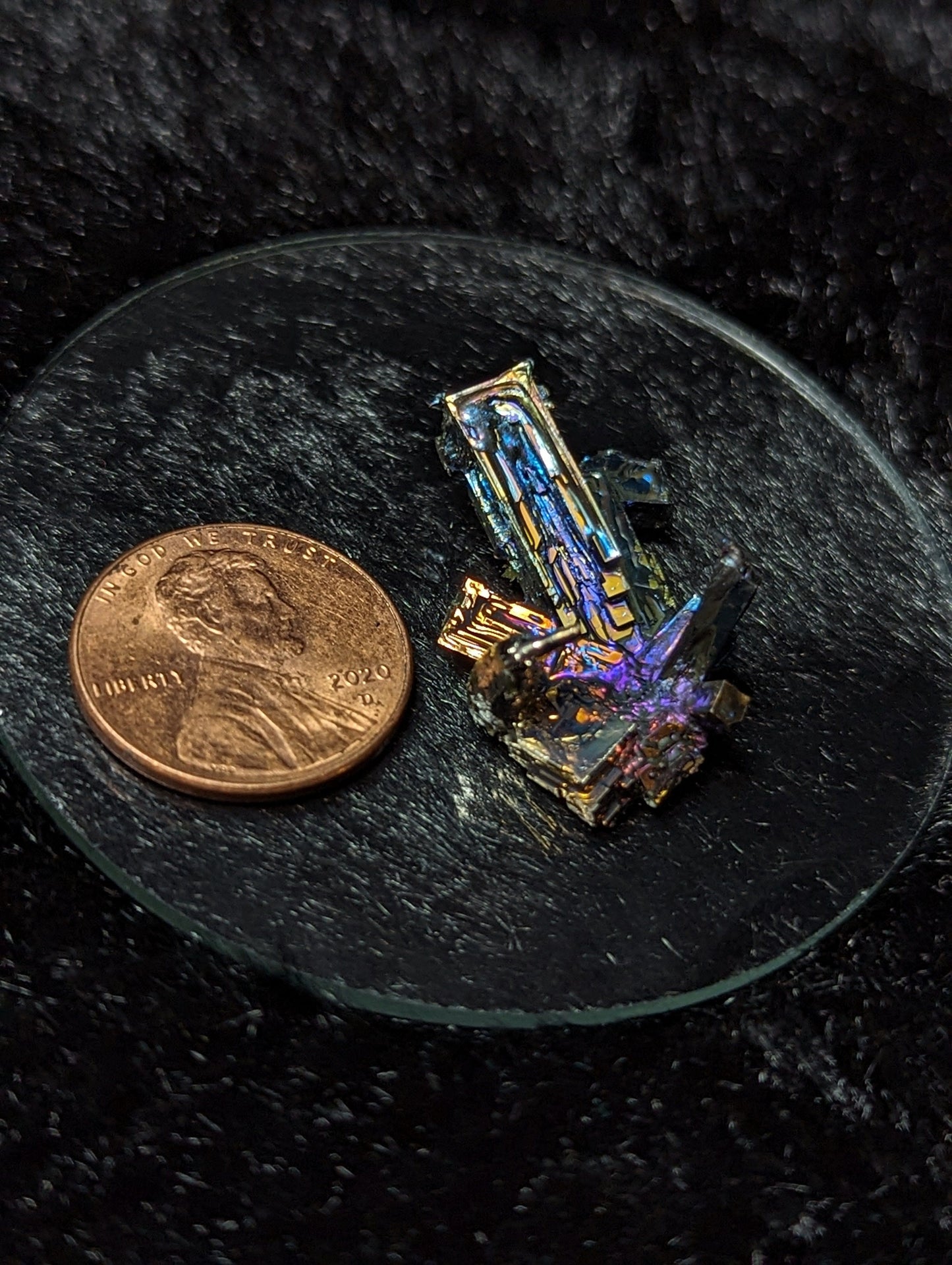 EsotericMineralsnCrystals Small Bismuth Crystal