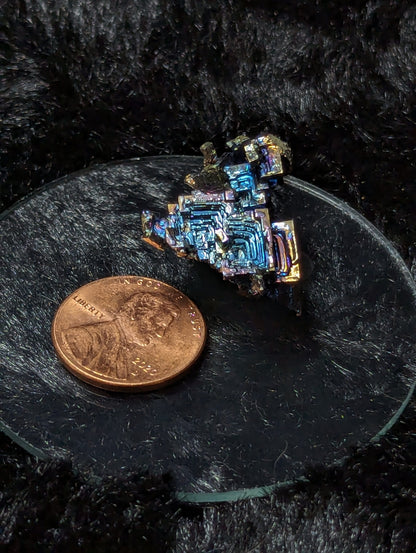 EsotericMineralsnCrystals Small Bismuth Crystal