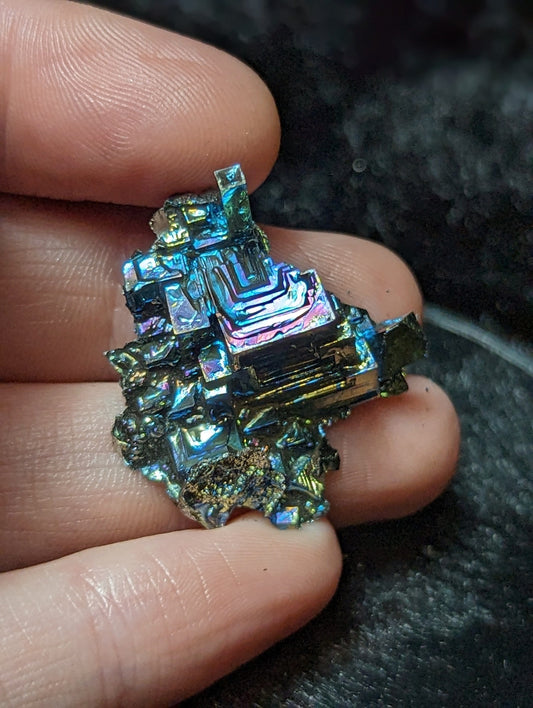 EsotericMineralsnCrystals Small Bismuth Crystal