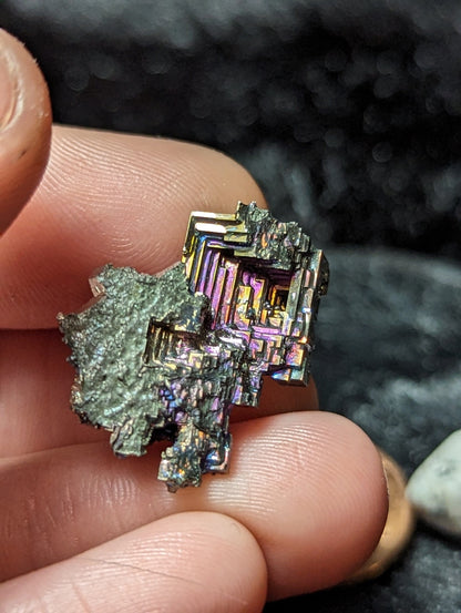 EsotericMineralsnCrystals Small Bismuth Crystal