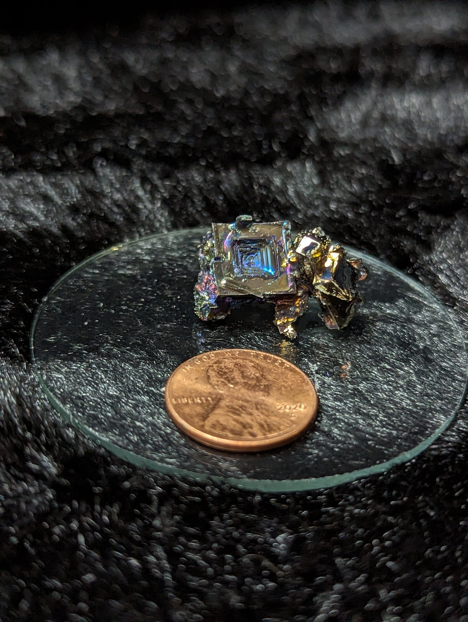 EsotericMineralsnCrystals Small Bismuth Crystal