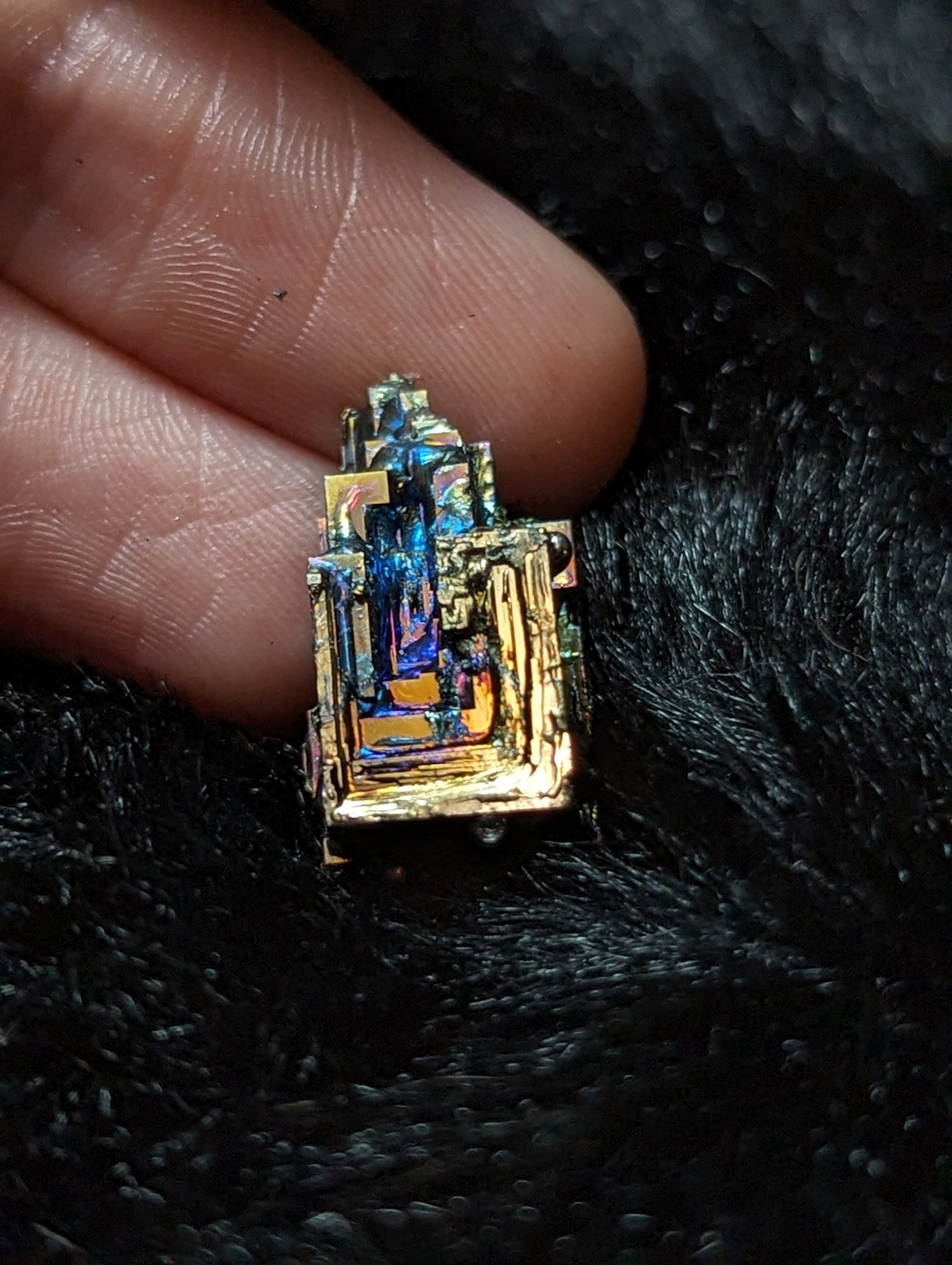 EsotericMineralsnCrystals Small Bismuth Crystal