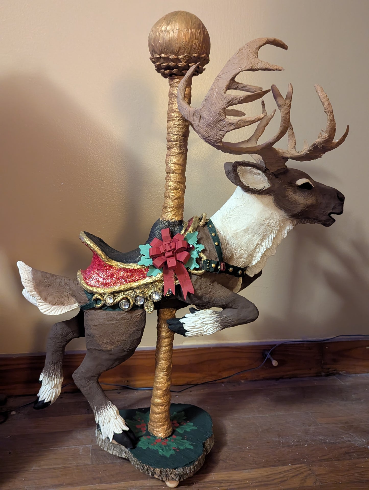 Christmas Carousel Reindeer