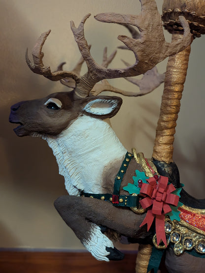 Christmas Carousel Reindeer