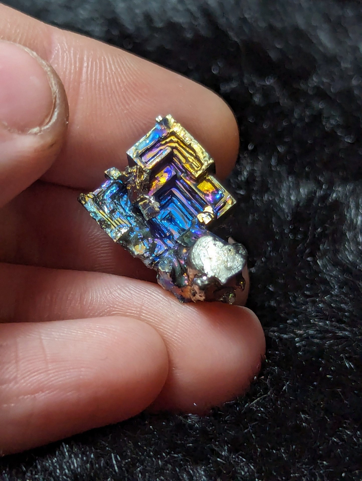 EsotericMineralsnCrystals Small Bismuth Crystal