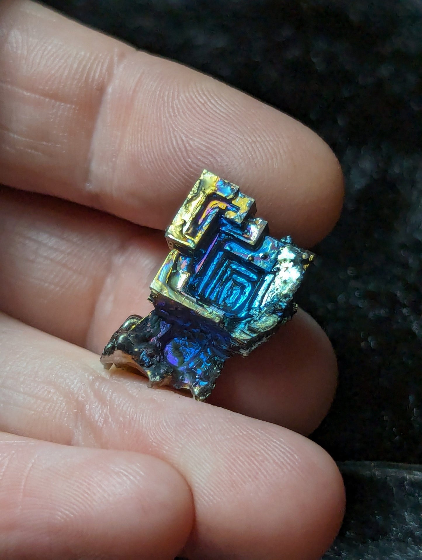 EsotericMineralsnCrystals Small Bismuth Crystal