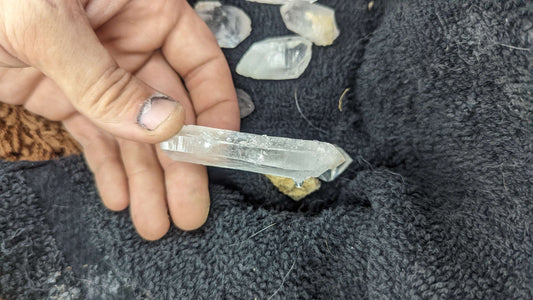 EsotericMineralsnCrystals Gemstones Large clear points