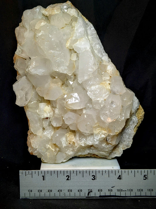 EsotericMineralsnCrystals Large Arkansas quartz crystal Cluster specimen